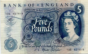 Five Pound Notes